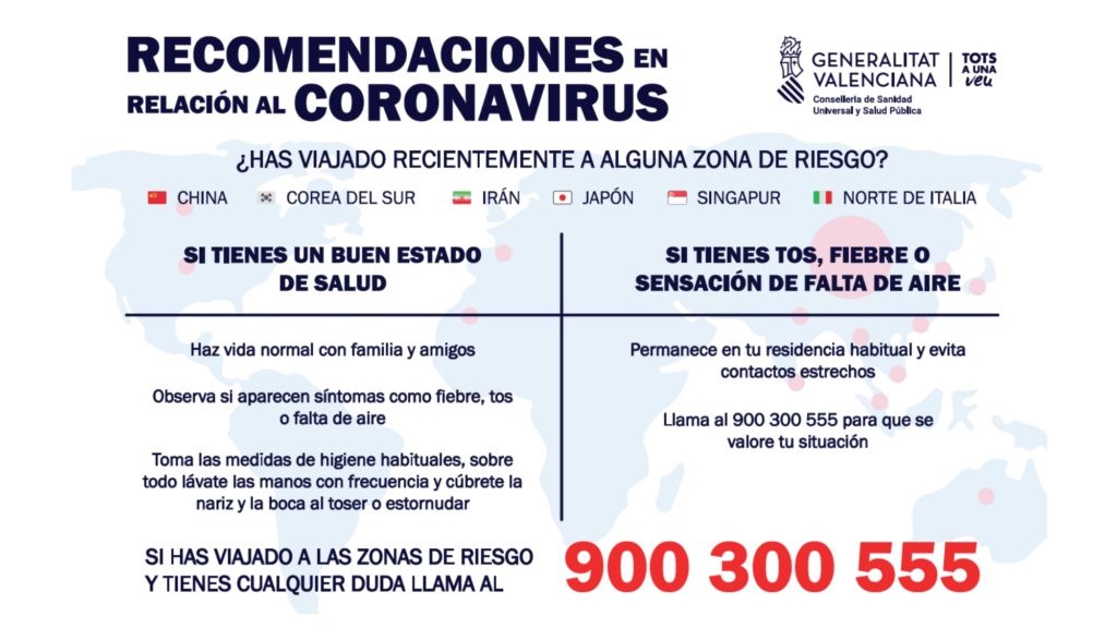 recomendaciones coronavirus