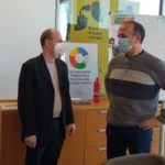 Loren Amat amb Joan Piquer