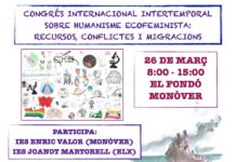 El Espacio Memorialista del Fondó acoge el “II Congreso Internacional Intertemporal sobre humanismo ecofeminista: Recursos, Conflictos y Migraciones”